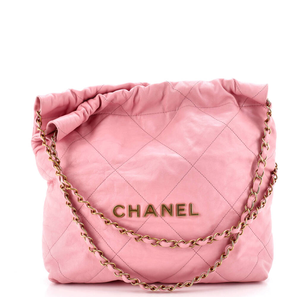 Chanel 22 Chain Hobo Quilted Calfskin #263624C49B